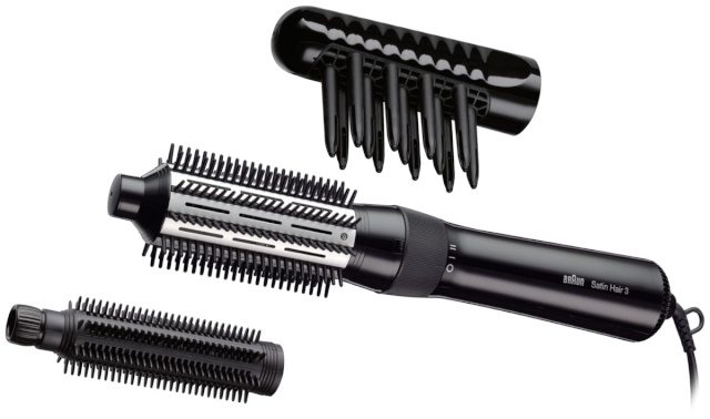 Braun juuksekoolutaja Satin Hair 3 Airstyler 330, must/hõbedane