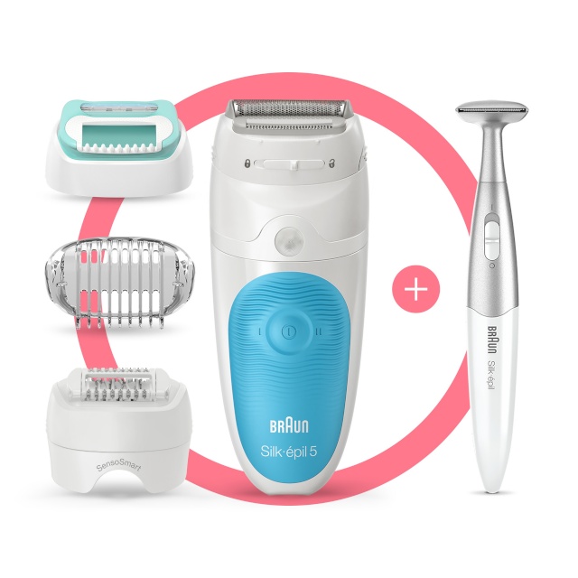 Braun epilaator SES5810 Silk épil 5 SensoSmart Wet & Dry