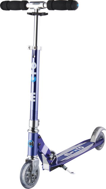 Micro tõukeratas Sprite Blue Stripe, sinine/valge