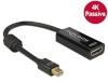 Delock adapter mini DisplayPort 1.2 to HDMI 4K Passiivne