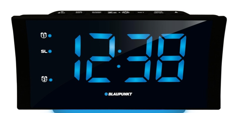 Blaupunkt kellraadio Blaupunkt CR80USB, must