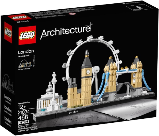Lego klotsid Architecture London | 21034
