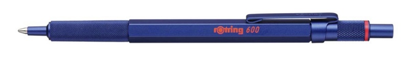 Rotring pastapliiats 600 Ballpoint Pen metallic sinine