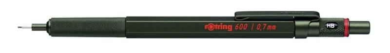 Rotring mehaaniline pliiats 600 Mechanical Pencil metallic dark roheline 0,7 mm