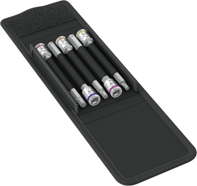 WERA 8740 A HF 1 Zyklop bit socket set w. 1/4 drive