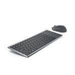 Dell klaviatuur Keyboard and Mouse KM7120W Wireless, 2.4 GHz, Bluetooth 5.0, Keyboard layout Russian, Titan Gray