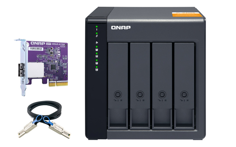 QNAP NAS-Erweiterungsgehäuse TLD-D400S 4-Bay
