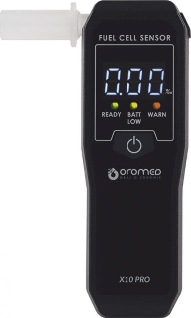 ORO-MED alkomeeter Breathalyzer X10 PRO
