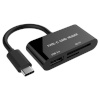 Gembird mälukaardilugeja Memory Card Reader SD/SDXC/microSD/microSDXC Uhb-cr3-02 Compact USB T