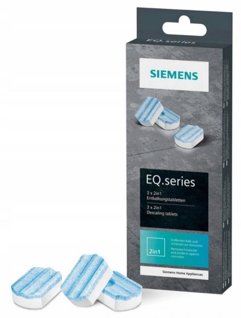 Siemens katlakivieemaldustabletid TZ80002 2in1 Cleaning Tablets, 3tk