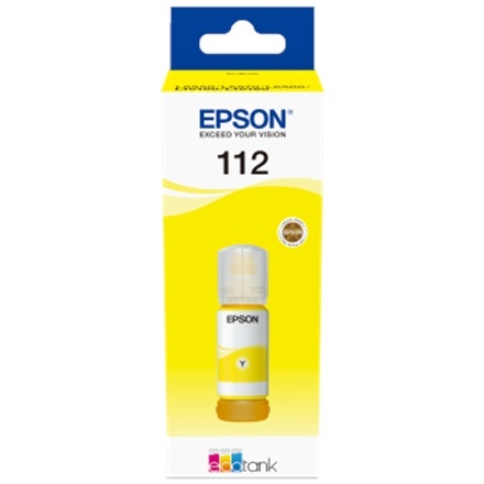 Epson 112 EcoTank Pigment kollane ink bottle