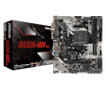 ASRock emaplaat B450M-HDV R4.0 AMD AM4 DDR4 mATX, 90-MXB9N0-A0UAYZ