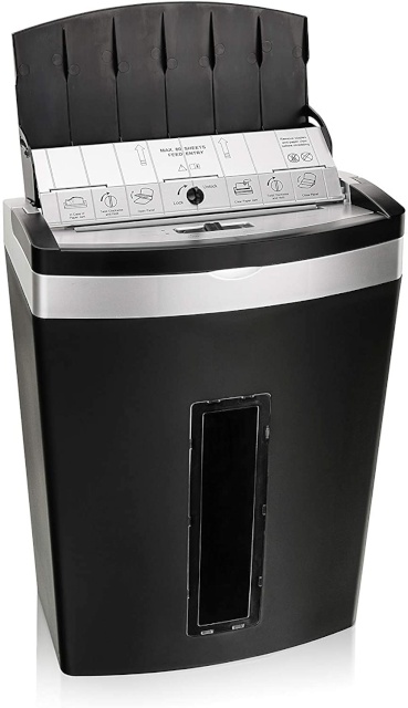 Peach paberipurustaja  PS600-10 mikrolõikus, must