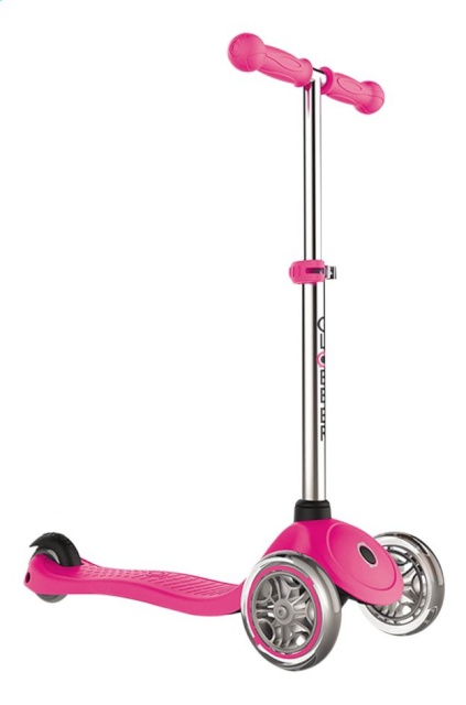 Globber tõukeratas Primo, roosa (422-110-2)