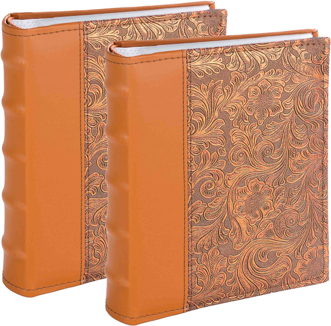 Victoria Collection album B 10x15/200M Flower-4, kuldne 2tk