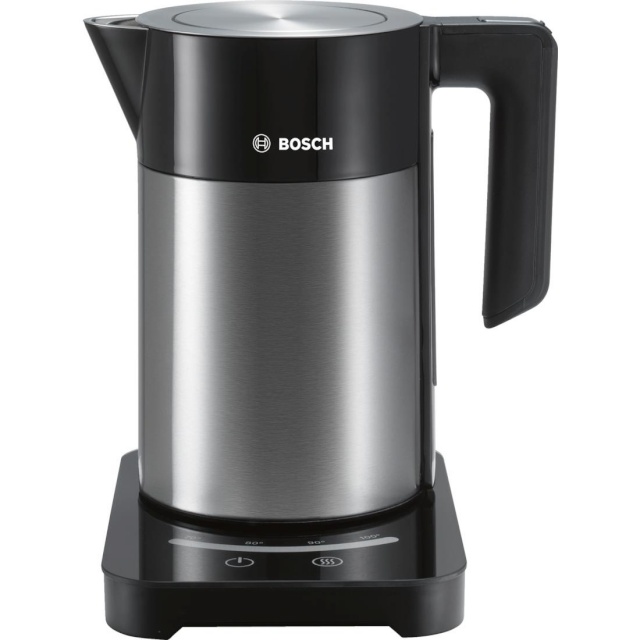 Bosch veekeetja TWK7203 Kettle 1,7L, roostevaba teras/must