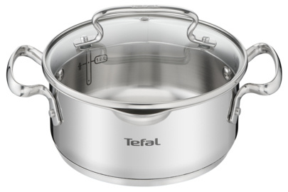 Tefal kaanega pott DUETTO+ 18cm 2L, roostevaba teras