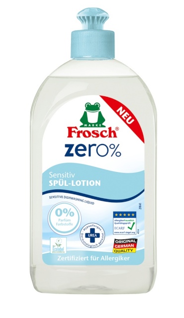 Frosch nõudepesuvahend Zero% 500ml