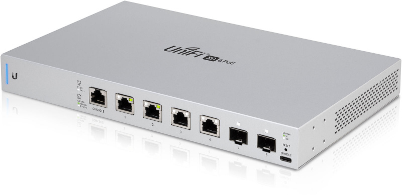 Ubiquiti switch UniFi 10G 6-Port Switch with 802.3bt PoE++