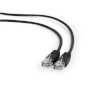 Gembird Patch cord PP12-0.5M/BK must