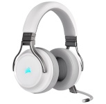 Corsair juhtmevabad kõrvaklapid Virtuoso High-Fidelity Gaming Headset RGB, valge