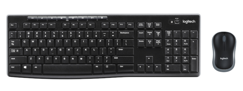 Logitech klaviatuur Wireless Combo Mk270 - Eer