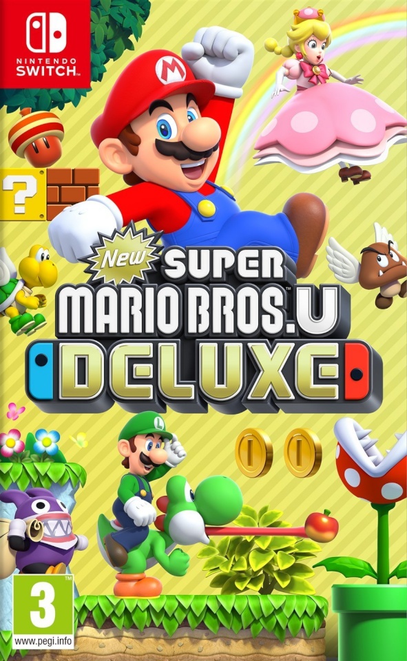 Uus Super Mario Bros. U Deluxe Switchi mäng