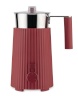 Alessi piimavahustaja MDL13R Plisse Milk Frother, punane