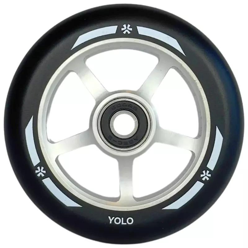 Union Tõukeratta ratas Yolo Pro Scooter Wheel 100mm Black/Silver