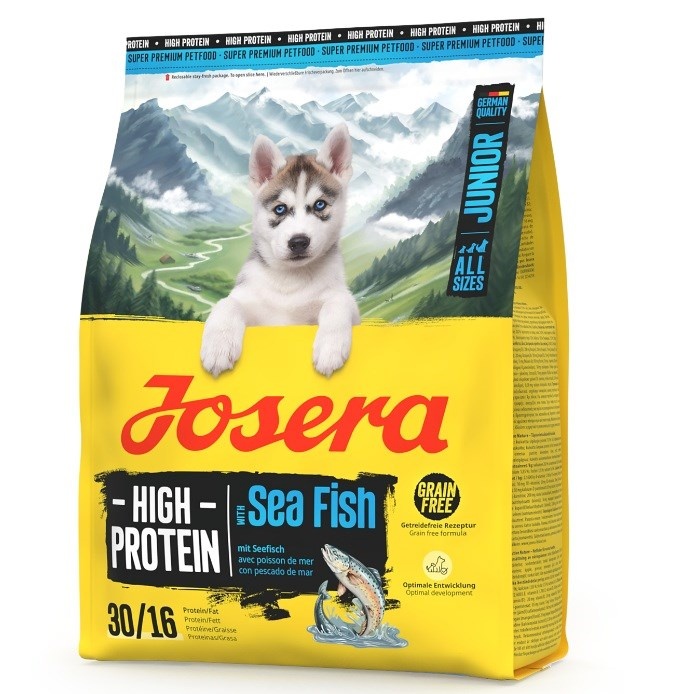 Josera kuivtoit koerale Junior High Protein Sea Fish - Dry Dog Food- 3kg