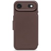 Decoded kaitsekest Leather Detachable Wallet iP 17 Air Chocolate pruun