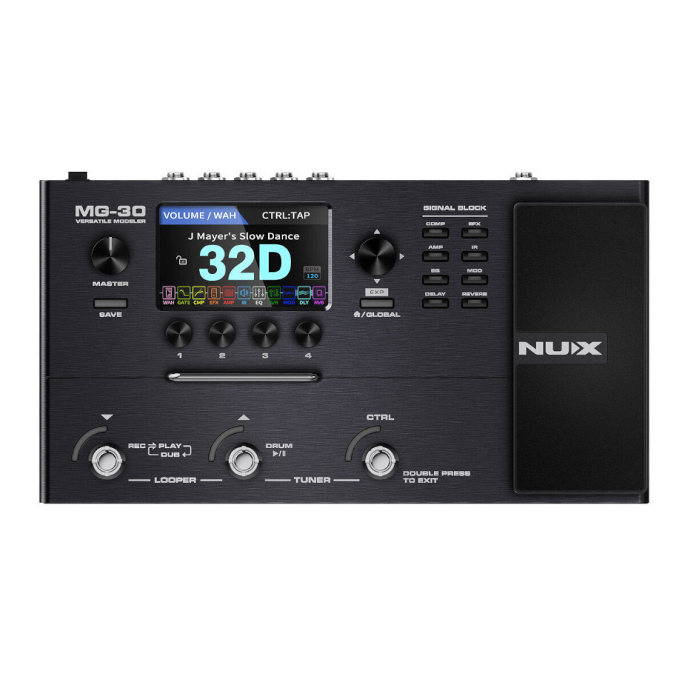 NUX Audio kitarripedaal Nux MG-30 pedaal