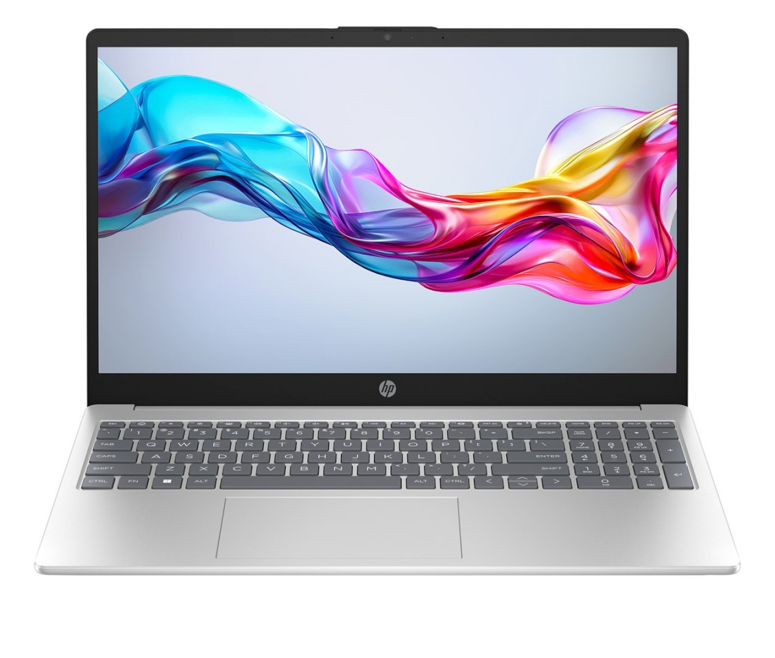 HP sülearvuti 15-fd0234nw Intel Core i3 i3-1215U Laptop 39.6 cm 15.6" Full HD 8GB RAM DDR4-SDRAM 256GB SSD Wi-Fi 6E 802.11ax Free DOS hõbedane