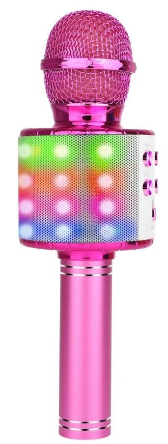 Manta karaokemikrofon kõlariga lastele MIC21PKL, roosa
