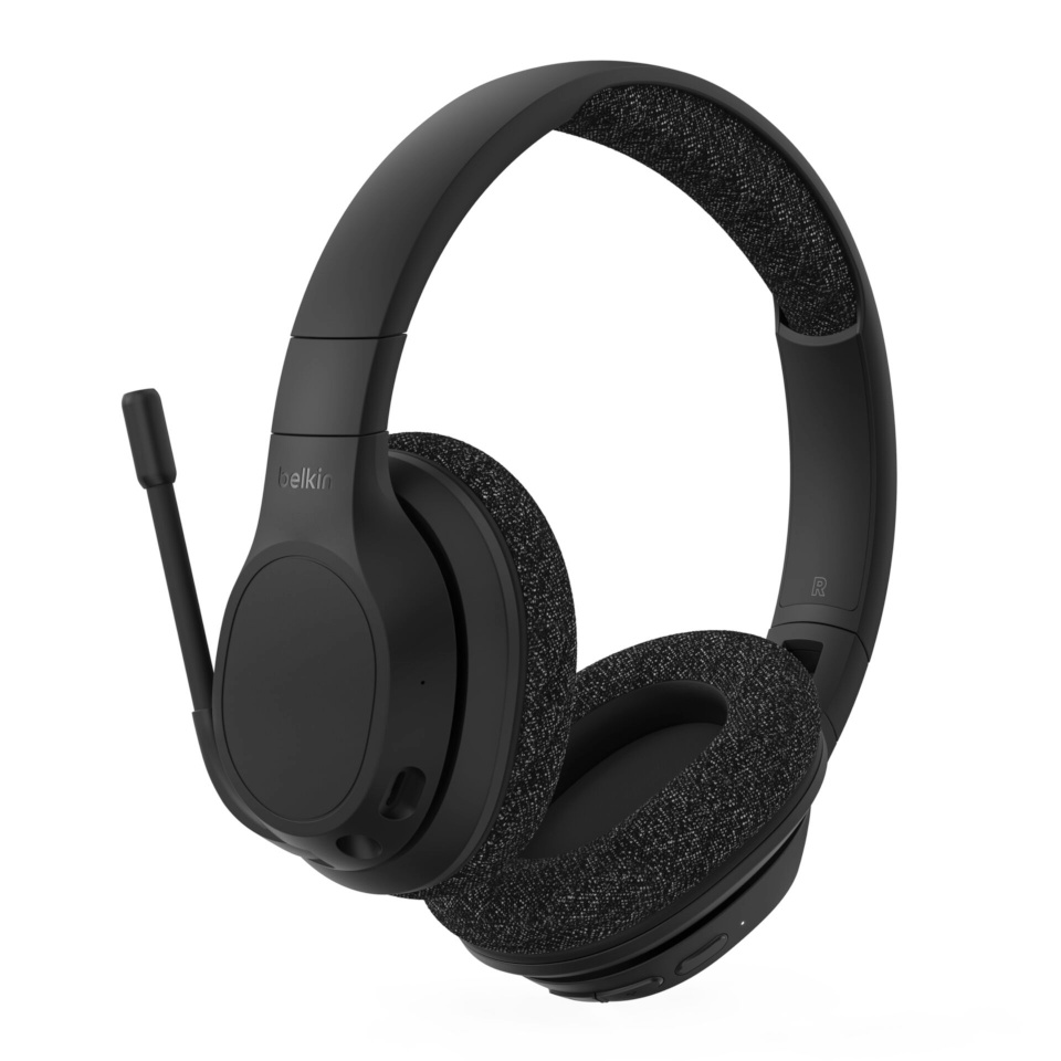 Belkin juhtmeta kõrvaklapid Soundform Adapt Over-Ear wireless + USB-C Cab.AUD005btBLK