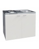 Limatec miniköök PMK3HP05963001 Minikitchen with Sink and Dual Plate, valge