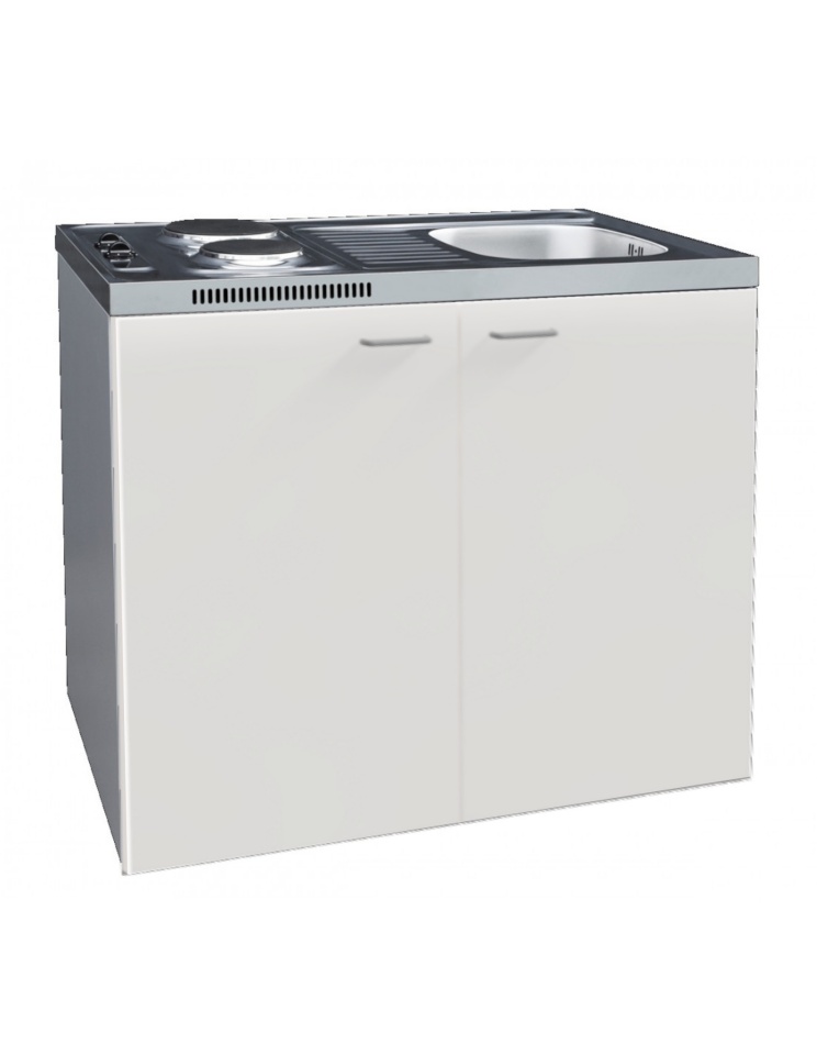 Limatec miniköök PMK3HP05963001 Minikitchen with Sink and Dual Plate, valge