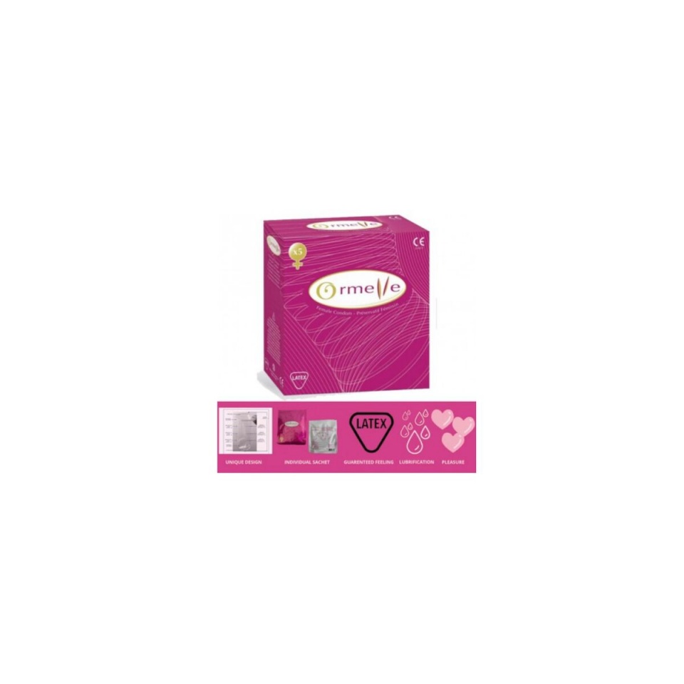 20709 Femidom naiste kondoom Ormelle 5tk
