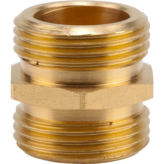 Gardena otsik 07260-20 Brass Threaded Nipple 26.5mm (G 3/4"), kuldne