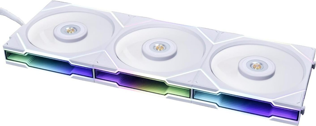 Lian Li UNI FAN TL 120 ARGB PWM moodul, 120 mm, valge, 3 tk pakis