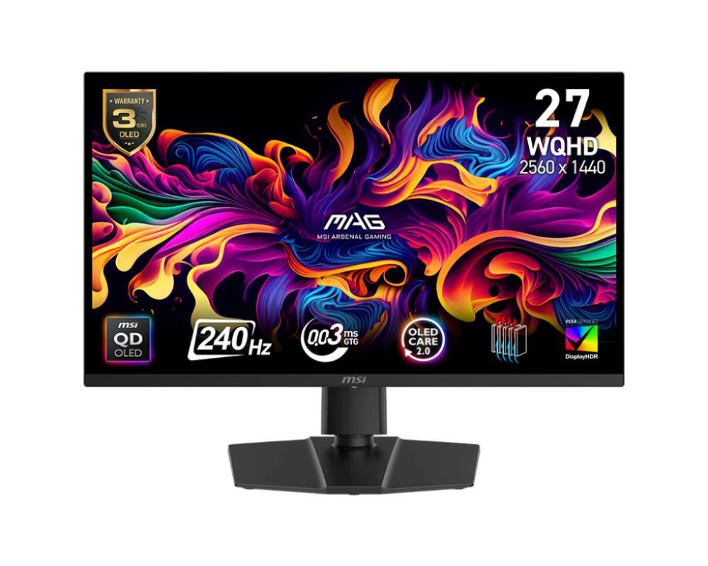 MSI monitor Oled 27"/mag 271qp Qd-oled X24