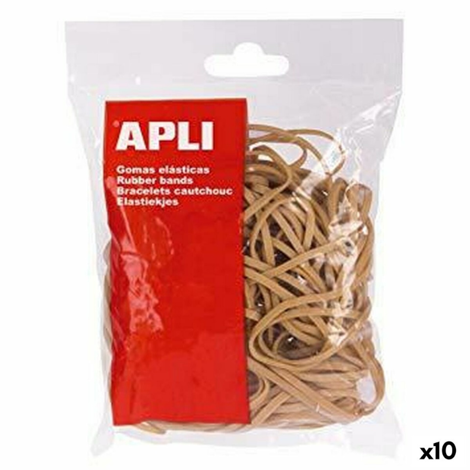 Apli Elastikpaelad pruun 100x2 mm 1 kg 10tk