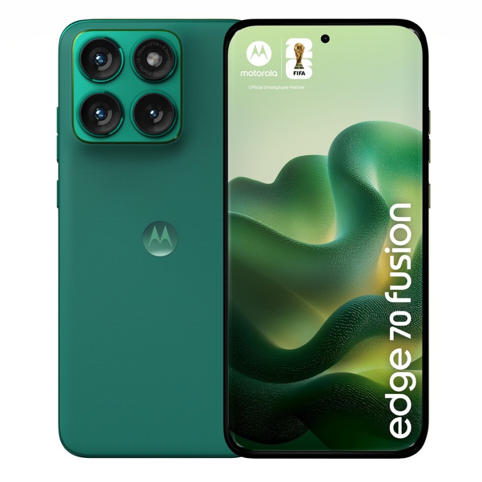 Motorola mobiiltelefon Moto Edge 70 Fusion 5G 8/256GB Sport roheline