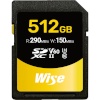 Wise mälukaart Wise SDXC UHS-II V60 512GB R:290MBs / W:150MBs WI-SD-S512