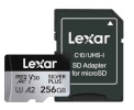 Lexar mälukaart microSDXC Professional Silver Plus 256GB UHS-I A2 V30 U3 4K