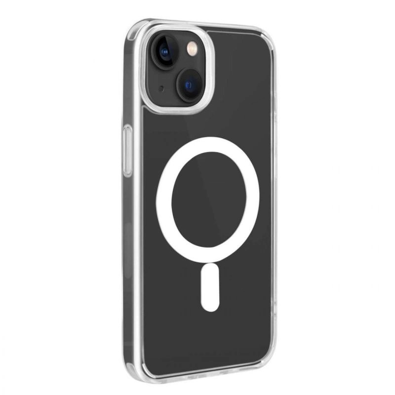 Puro Lite Mag MagSafe Silicone Case for iPhone 14/13 - Transparent