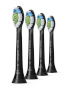 Philips lisaharjad Sonicare Optimal White, 4tk, must (HX6064/88)