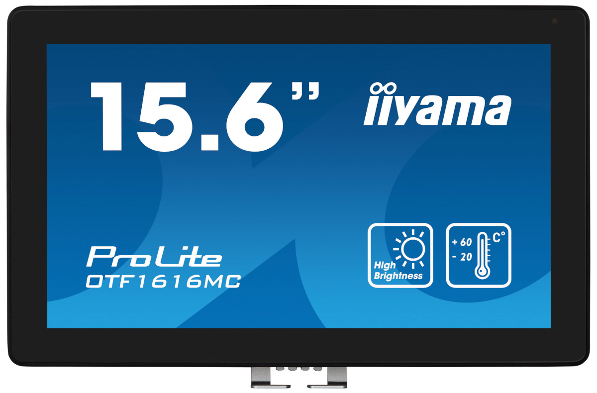 iiyama monitor 39.5cm (15,6") OTF1616MC-B1 16:9 M-Touch HDMI+DP+USB