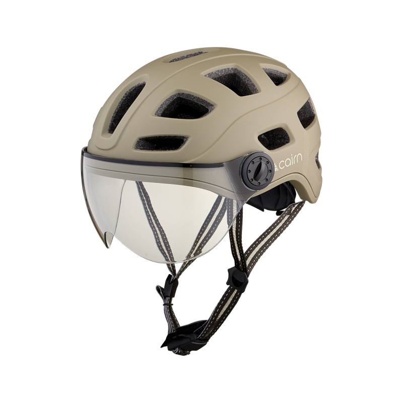 Cairn kiiver Quartz Visor, Matte Khaki, M