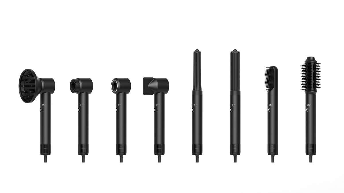 Ströme föön Super Silencer Air 8-in-1 Hair Styler and Dryer, must